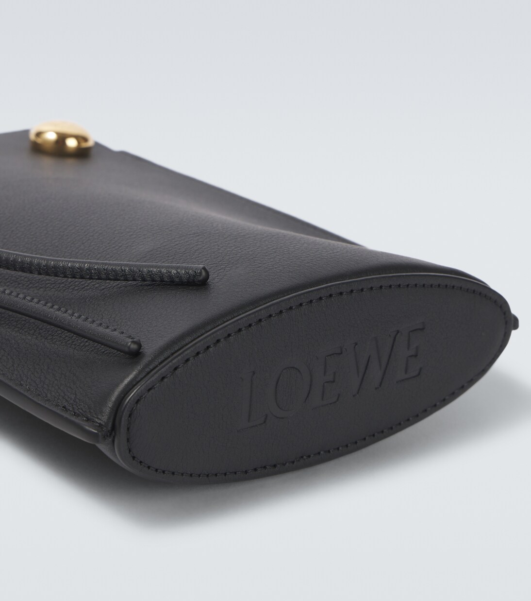 Pebble Dice Pocket leather shoulder bag  | Loewe
