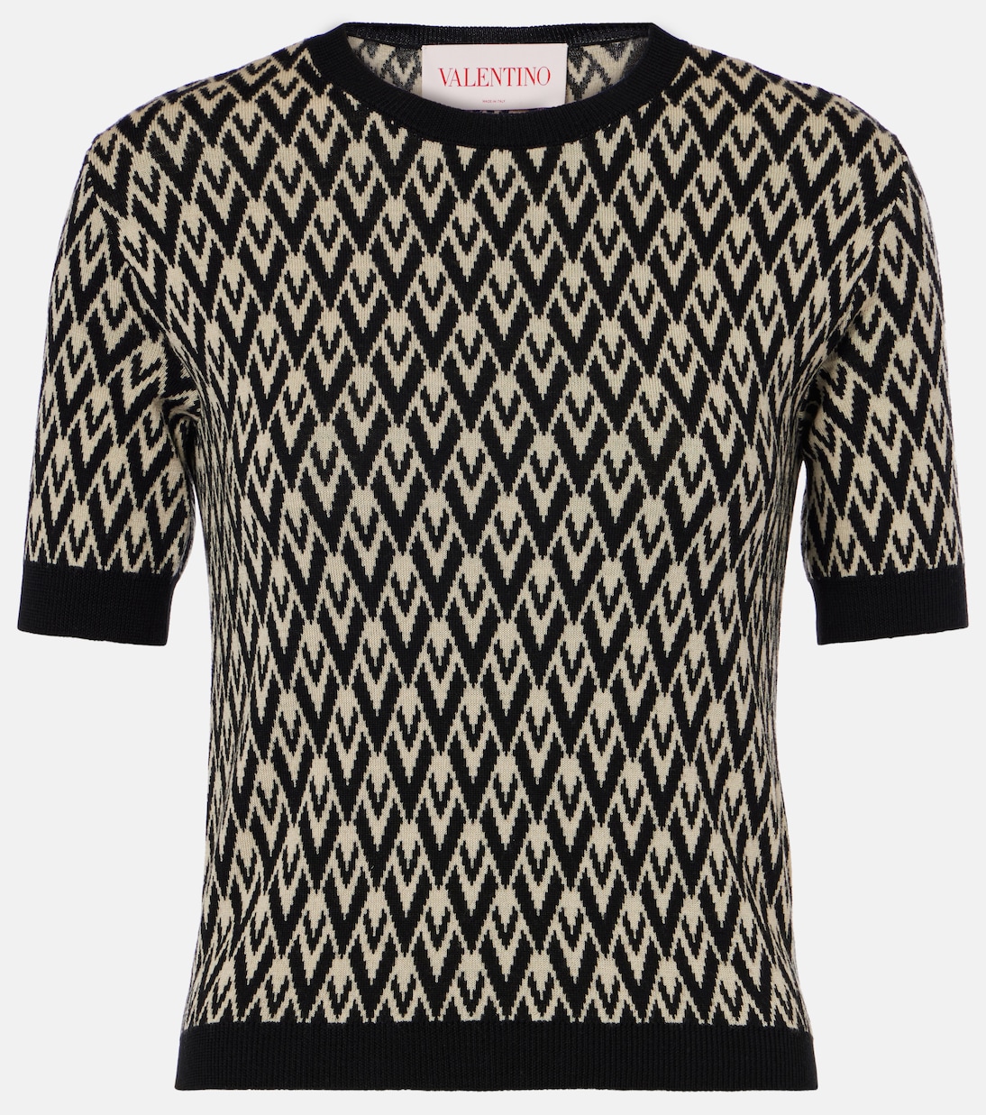 Toute La V virgin wool sweater | Valentino