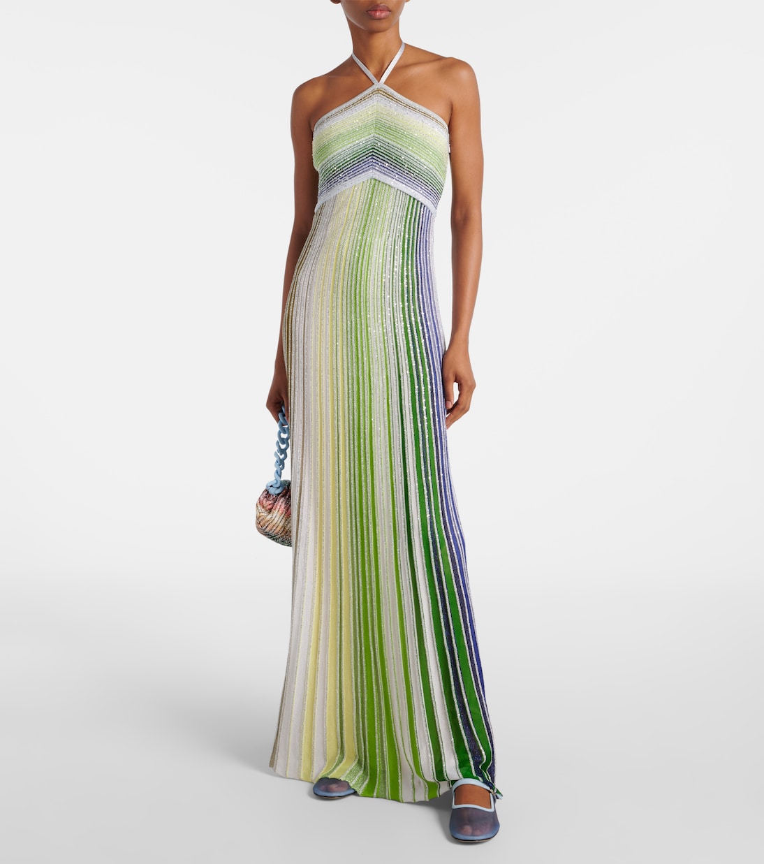 Minima leather-trimmed tulle Mary Jane flats | Souliers Martinez