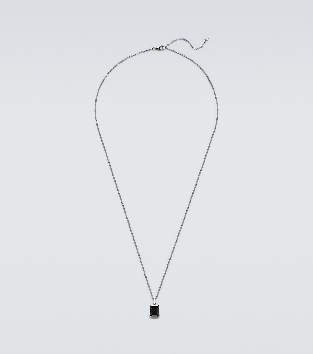 Halskette aus Sterlingsilber mit Onyx | Mateo