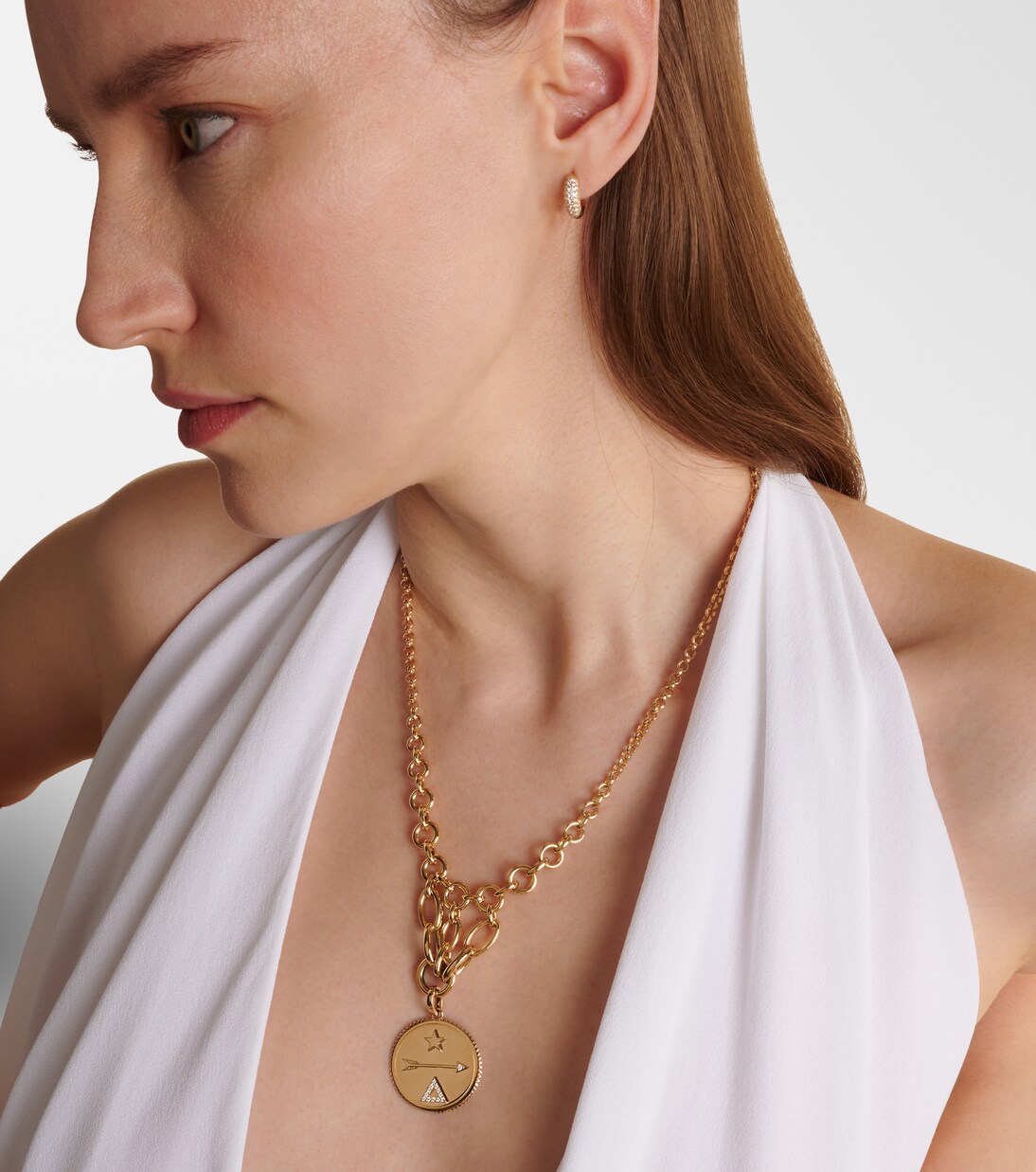 Collier Dream Lattice en or 18 ct et diamants | FoundRae