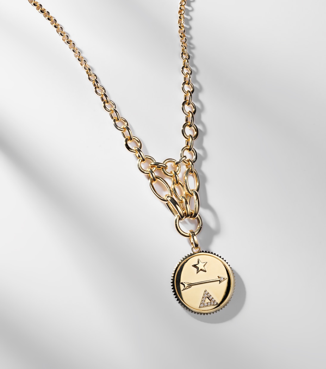 Collier Dream Lattice en or 18 ct et diamants | FoundRae