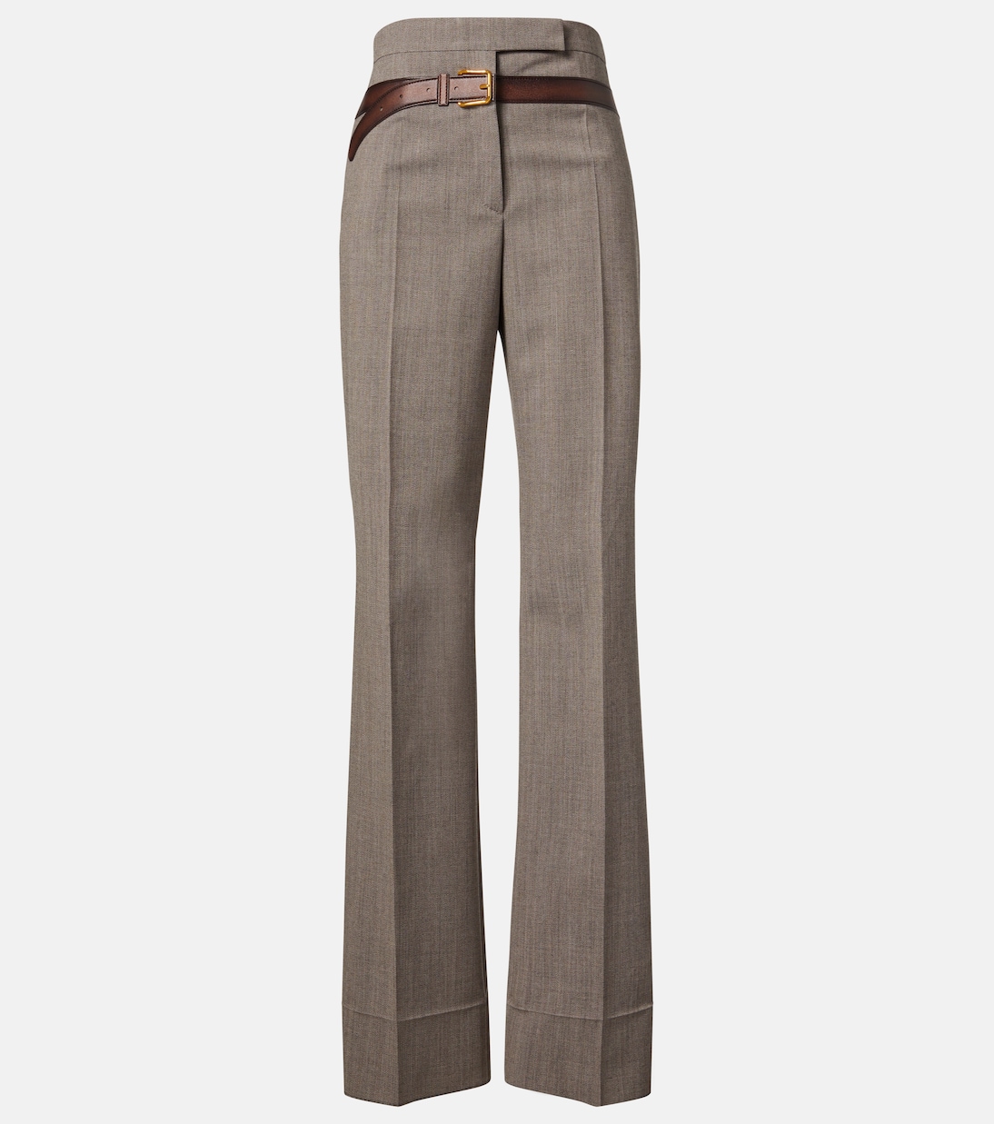Trompe l'œil straight pants | Prada