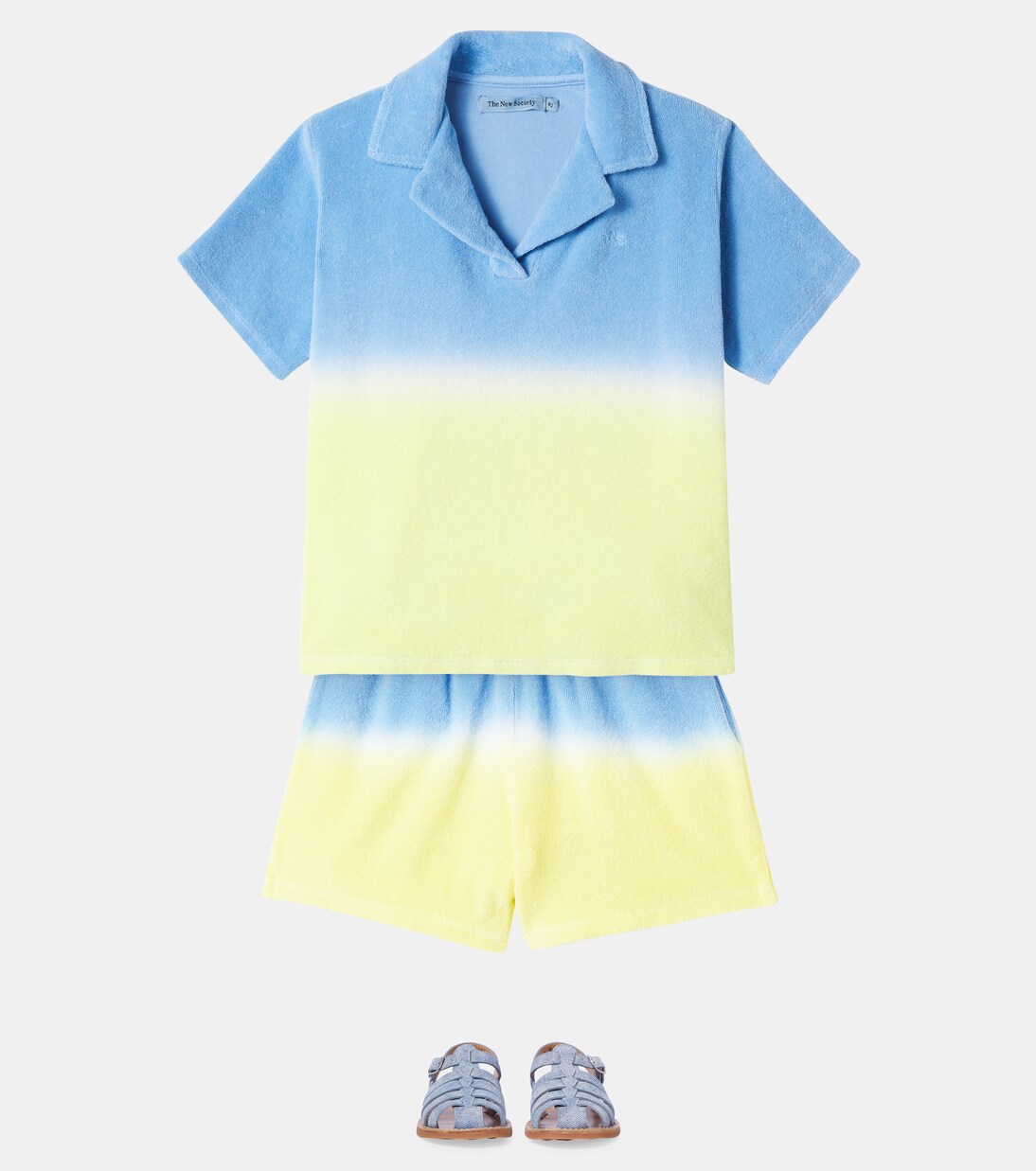 Plage-Stitch Dad leather sandals | Pom d'Api