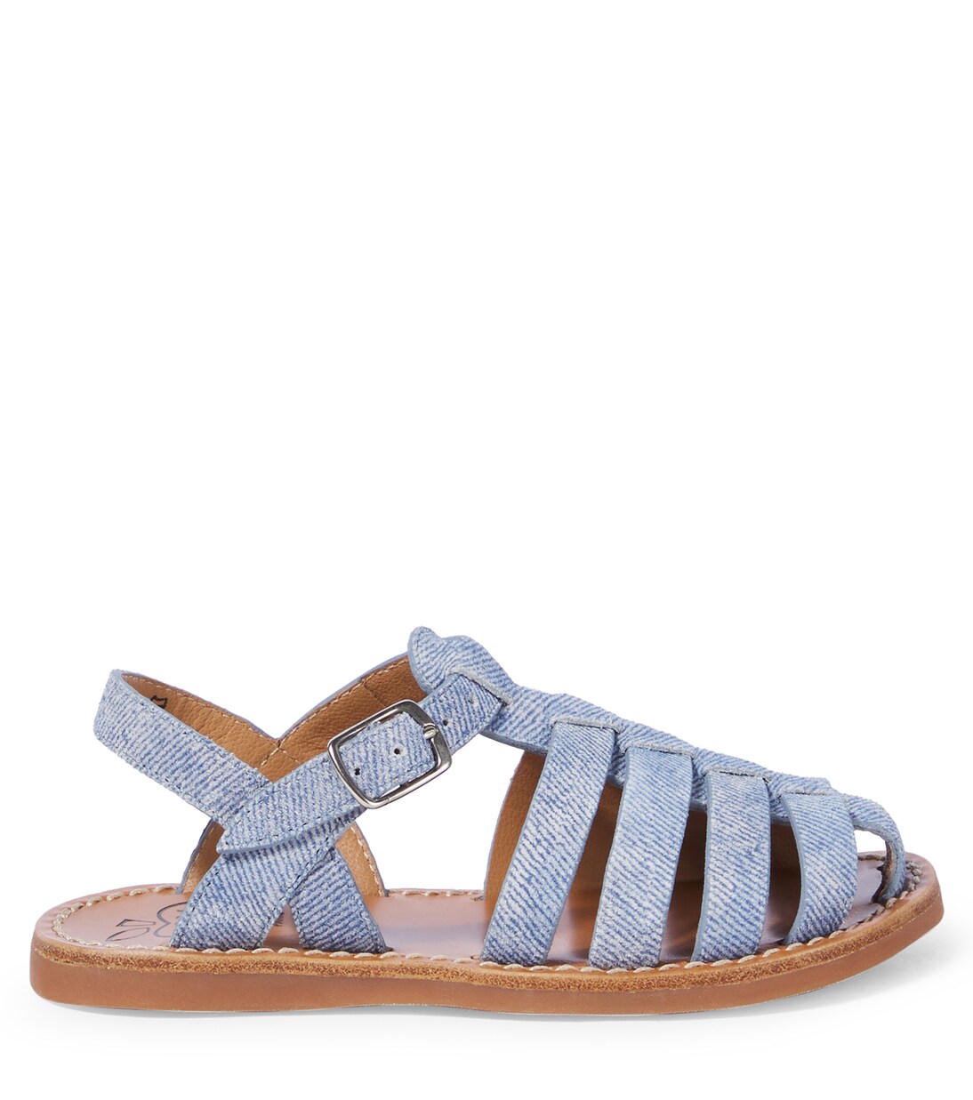 Plage-Stitch Dad leather sandals | Pom d'Api
