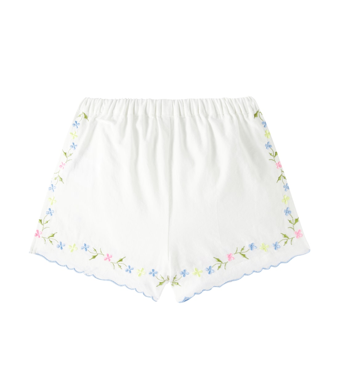 Hermione embroidered cotton shorts | The New Society