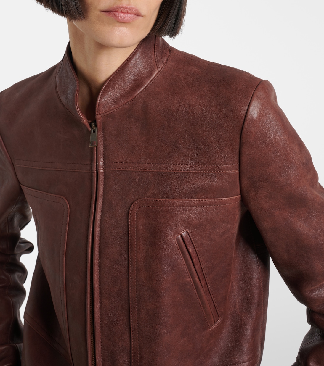 Lederjacke Bader | The Row