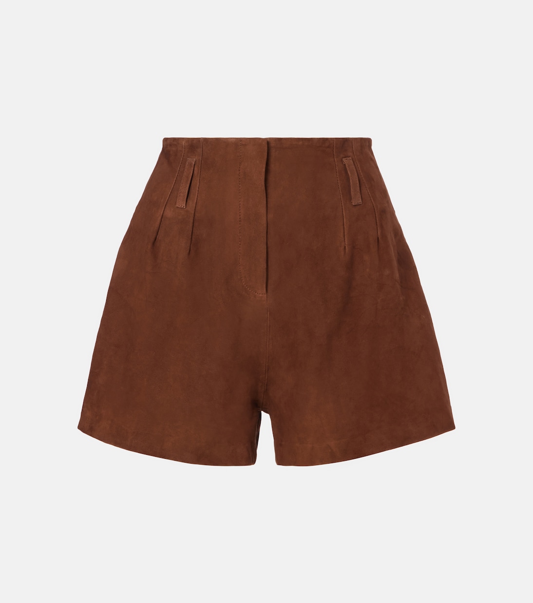 Shorts Lise aus Veloursleder | The Frankie Shop