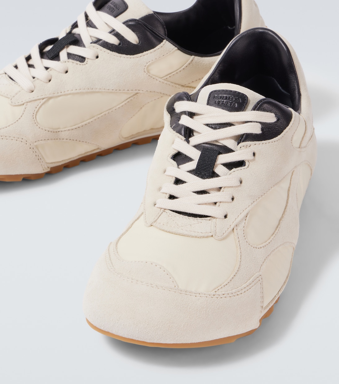 Baskets Orbit Flash en daim | Bottega Veneta