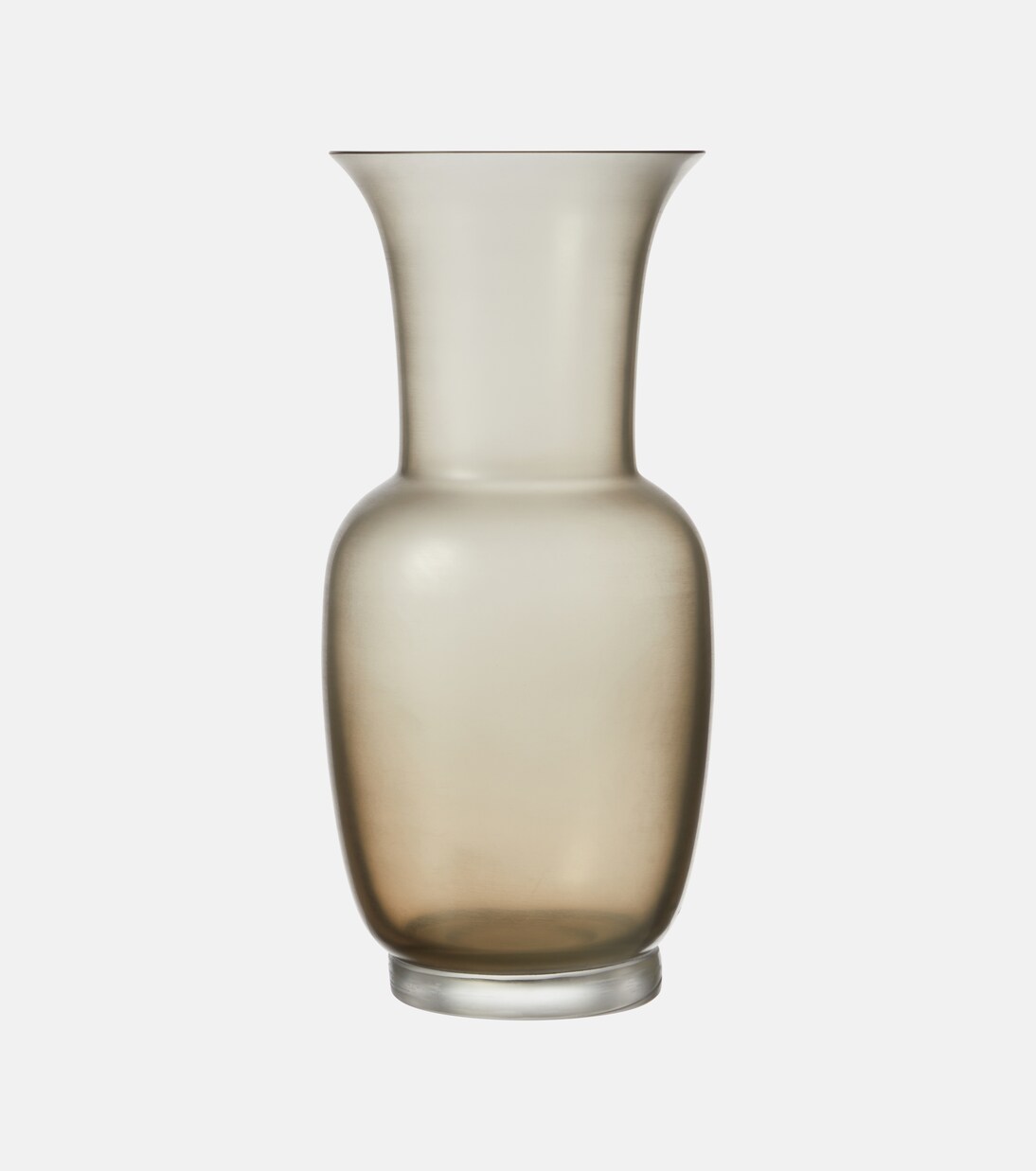 Satin Murano glass vase | Venini