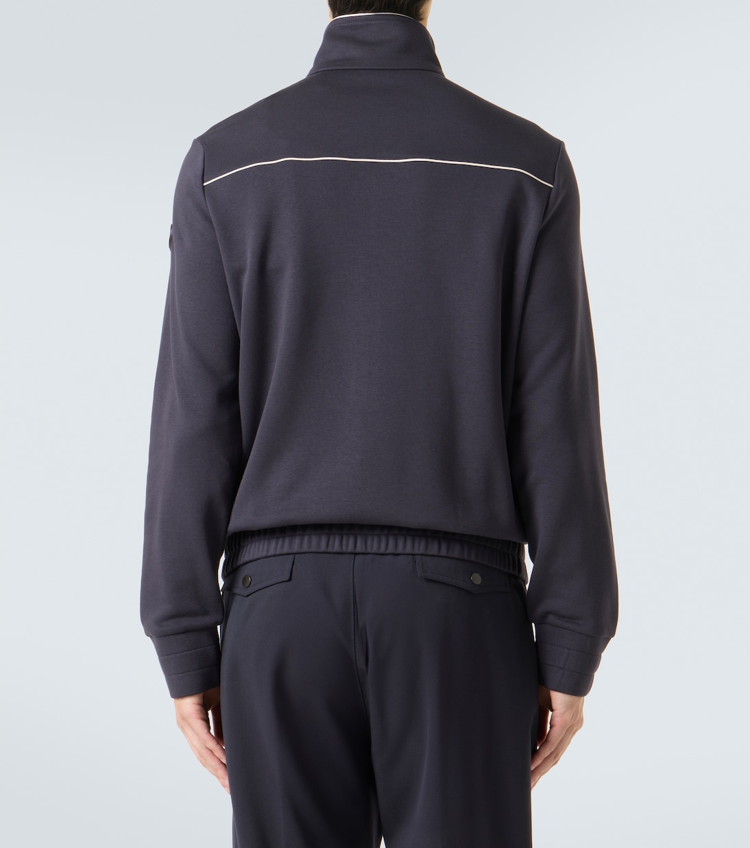 Technical jersey zip-up sweatshirt | Moncler