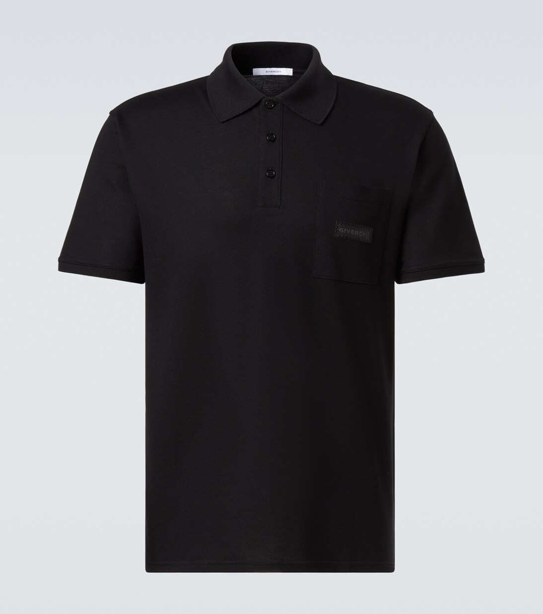Logo cotton piqué polo shirt | Givenchy