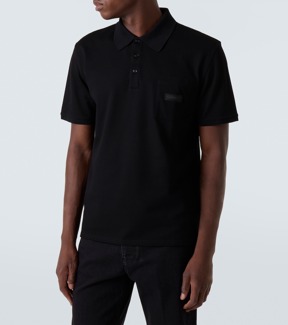 Logo cotton piqué polo shirt | Givenchy