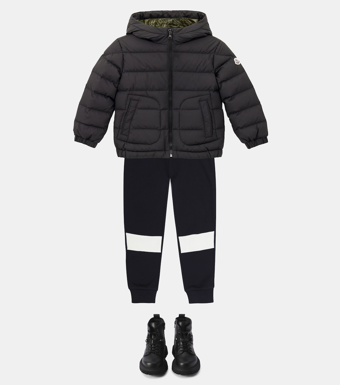 Grecois quilted down jacket | Moncler Enfant