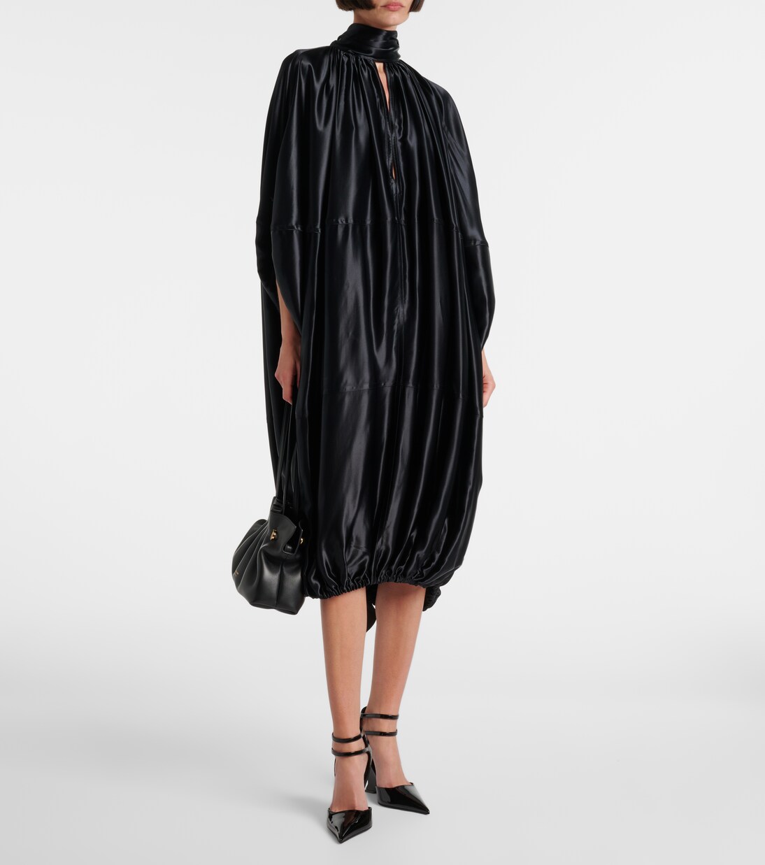 Midikleid aus Satin | Ferragamo