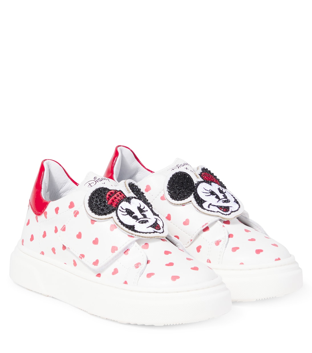 x Disney® embellished sneakers | Monnalisa