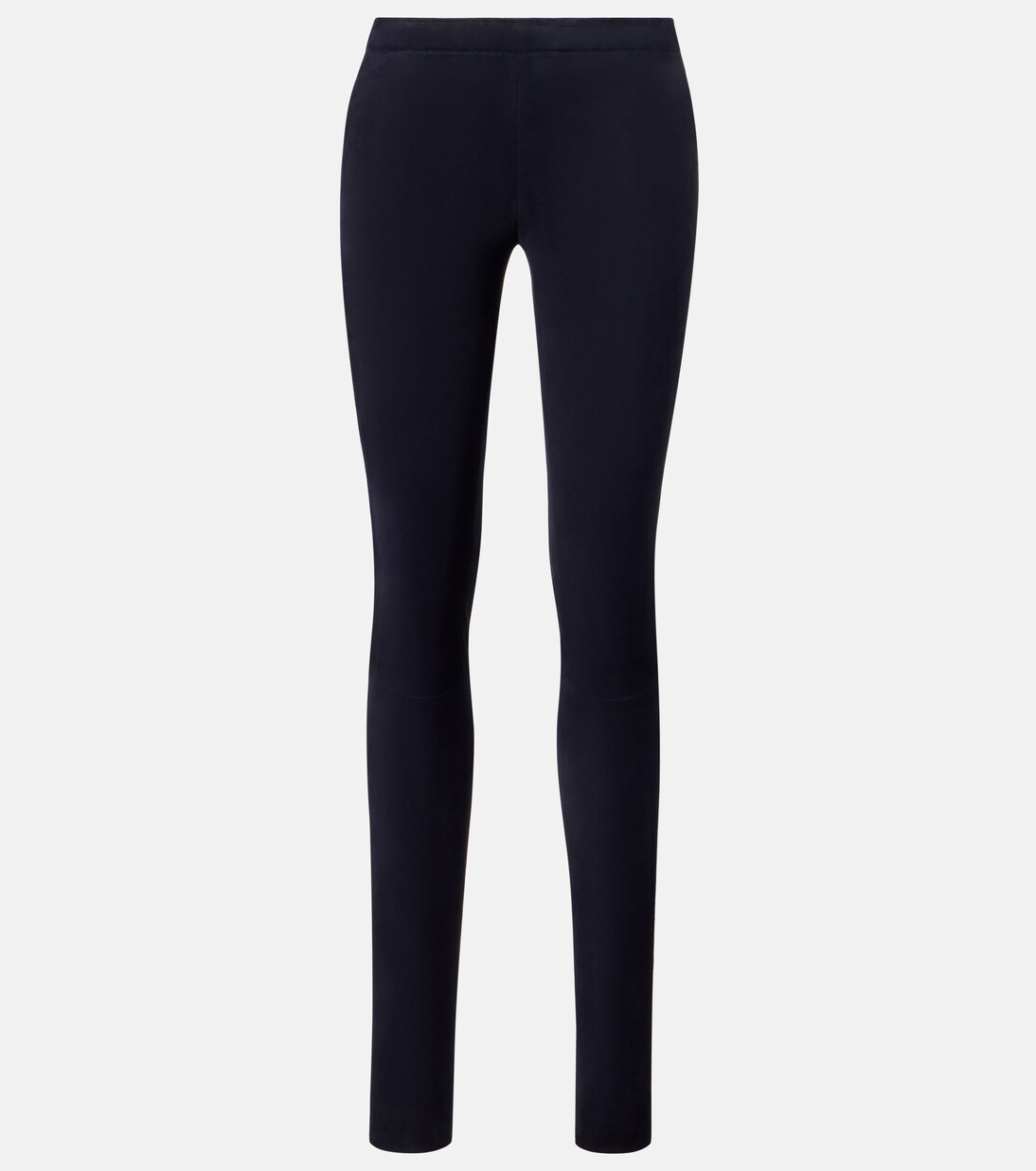 Leggings Carolyn aus Veloursleder | Stouls