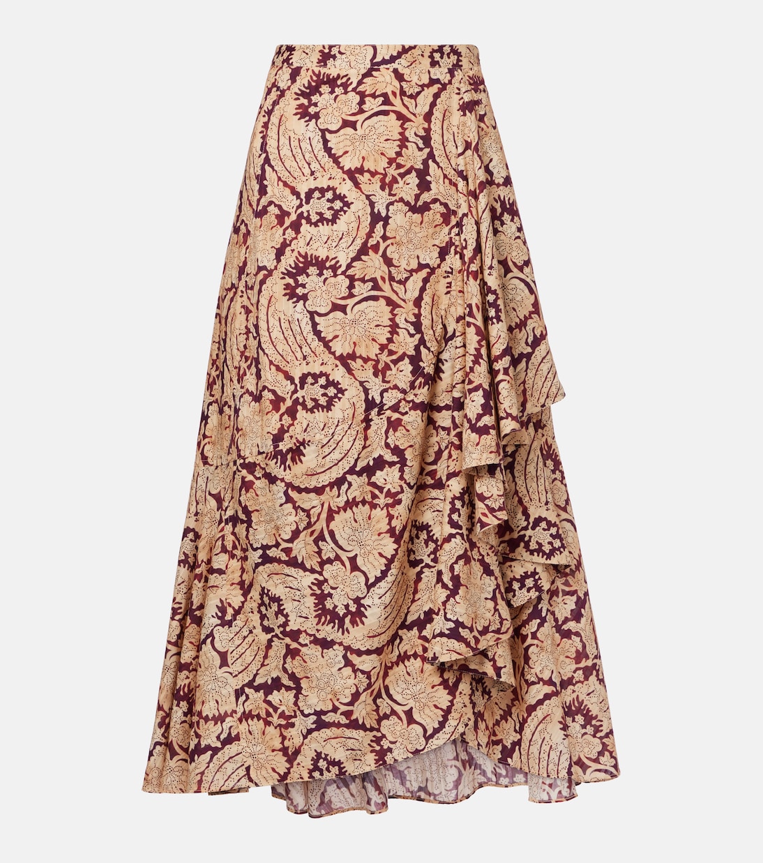 Sabina printed cotton-blend maxi skirt | Ulla Johnson