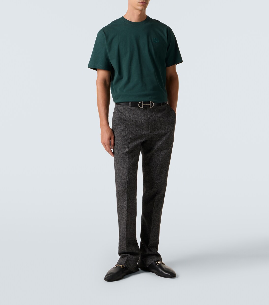 Double G cotton jersey T-shirt | Gucci