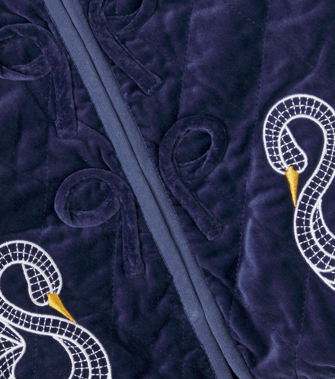 Bestickte Jacke aus Baumwollsamt | Stella McCartney Kids