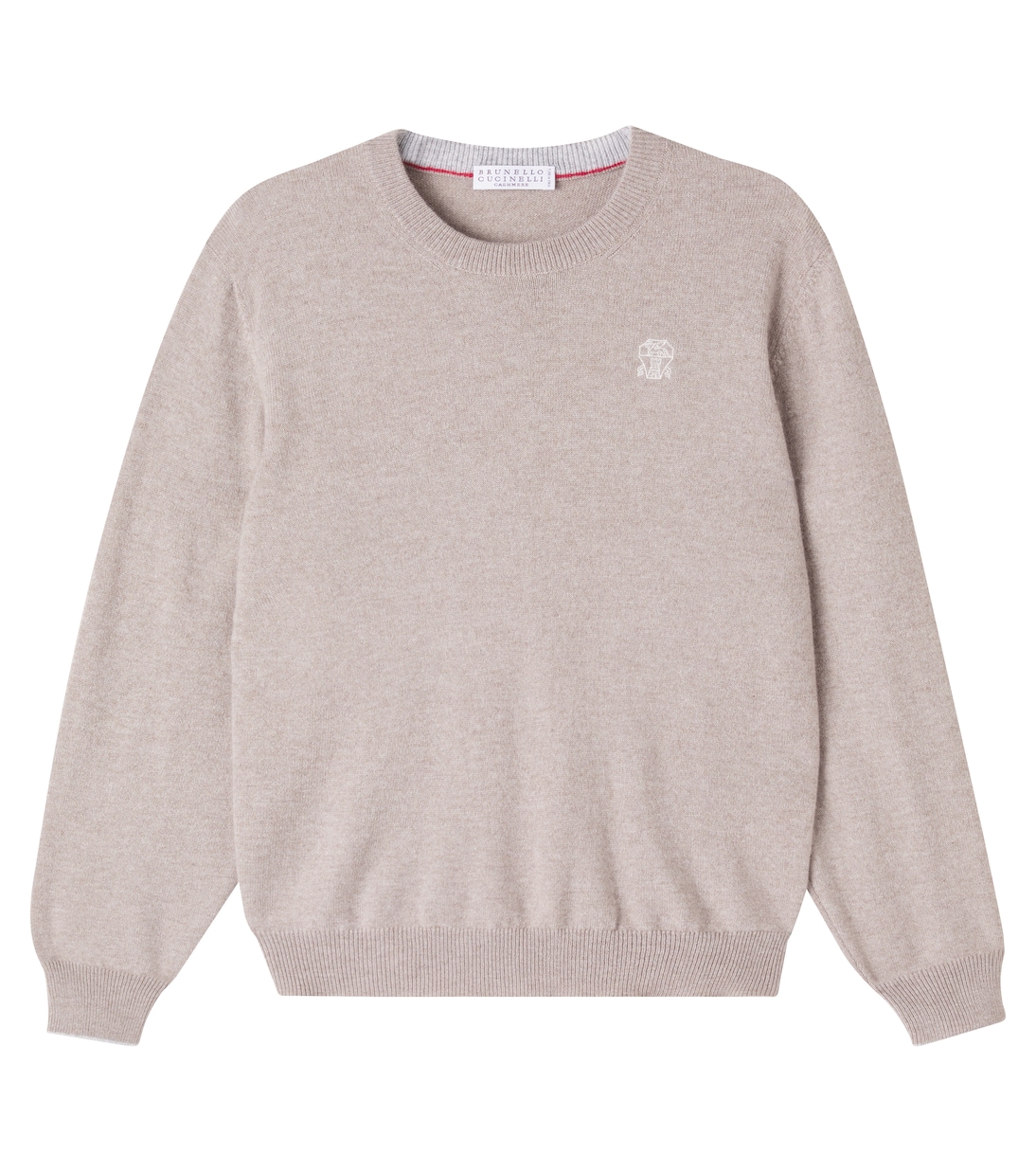 Logo cashmere sweater | Brunello Cucinelli Kids