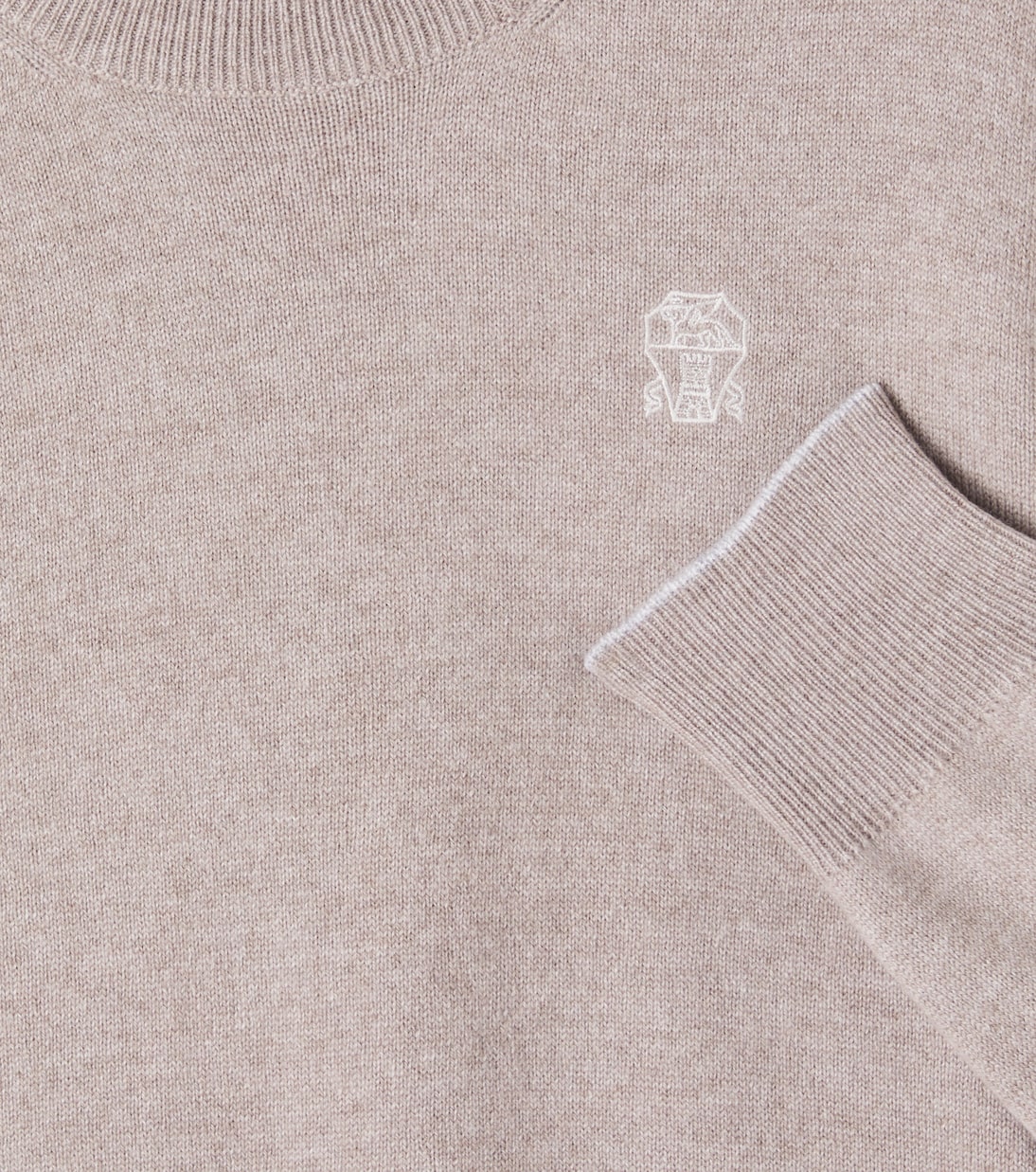 Logo cashmere sweater | Brunello Cucinelli Kids