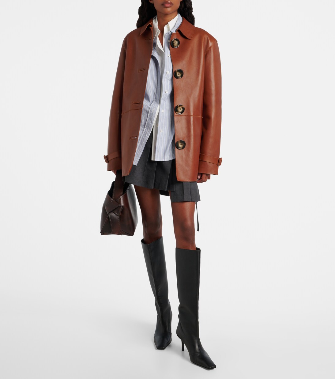 Leather jacket | Acne Studios