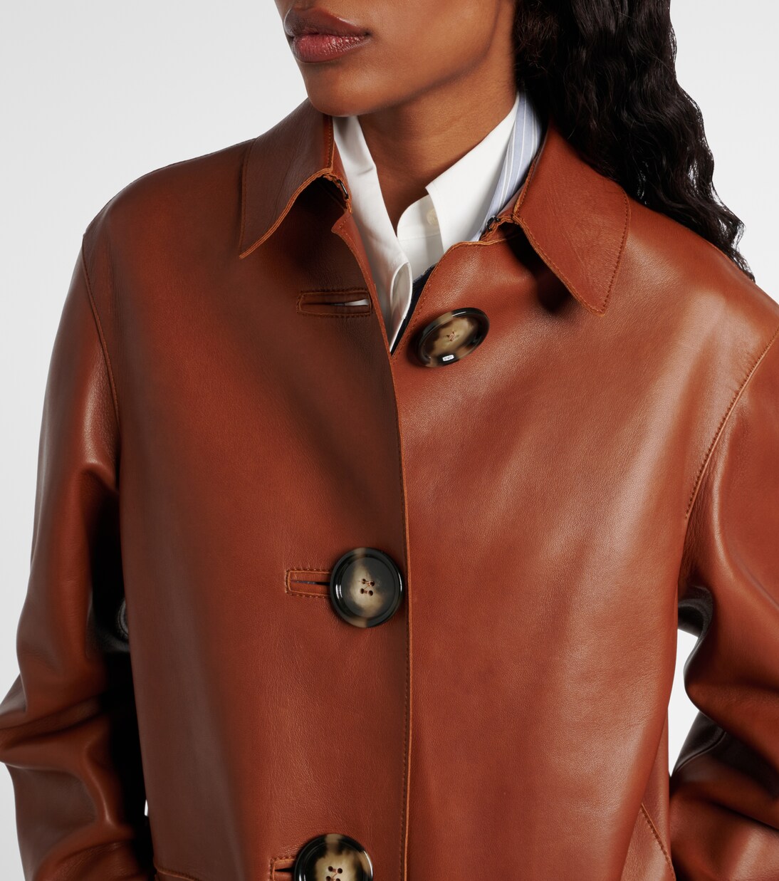 Leather jacket | Acne Studios