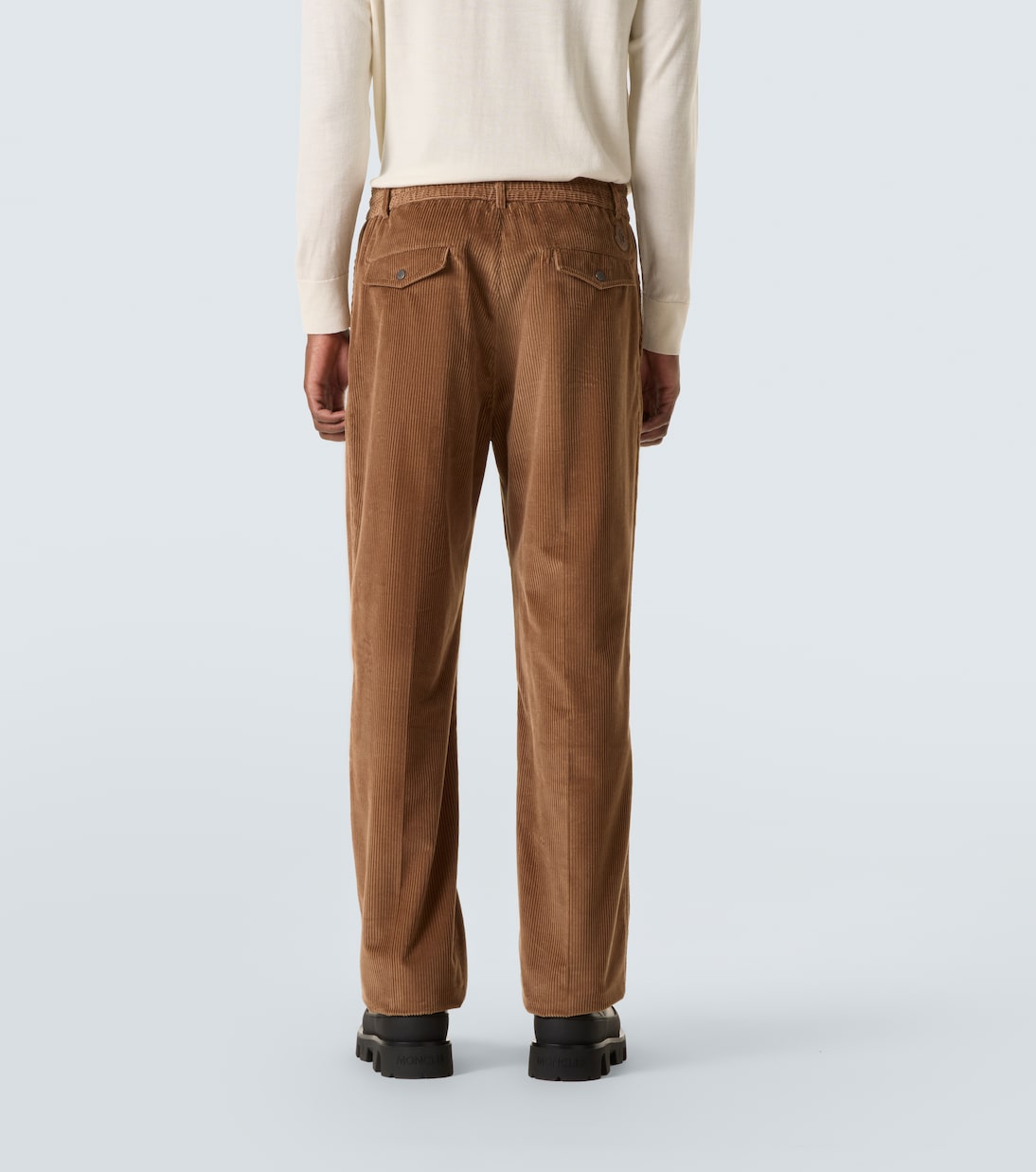 Pantalon droit Edit en velours côtelé | Moncler