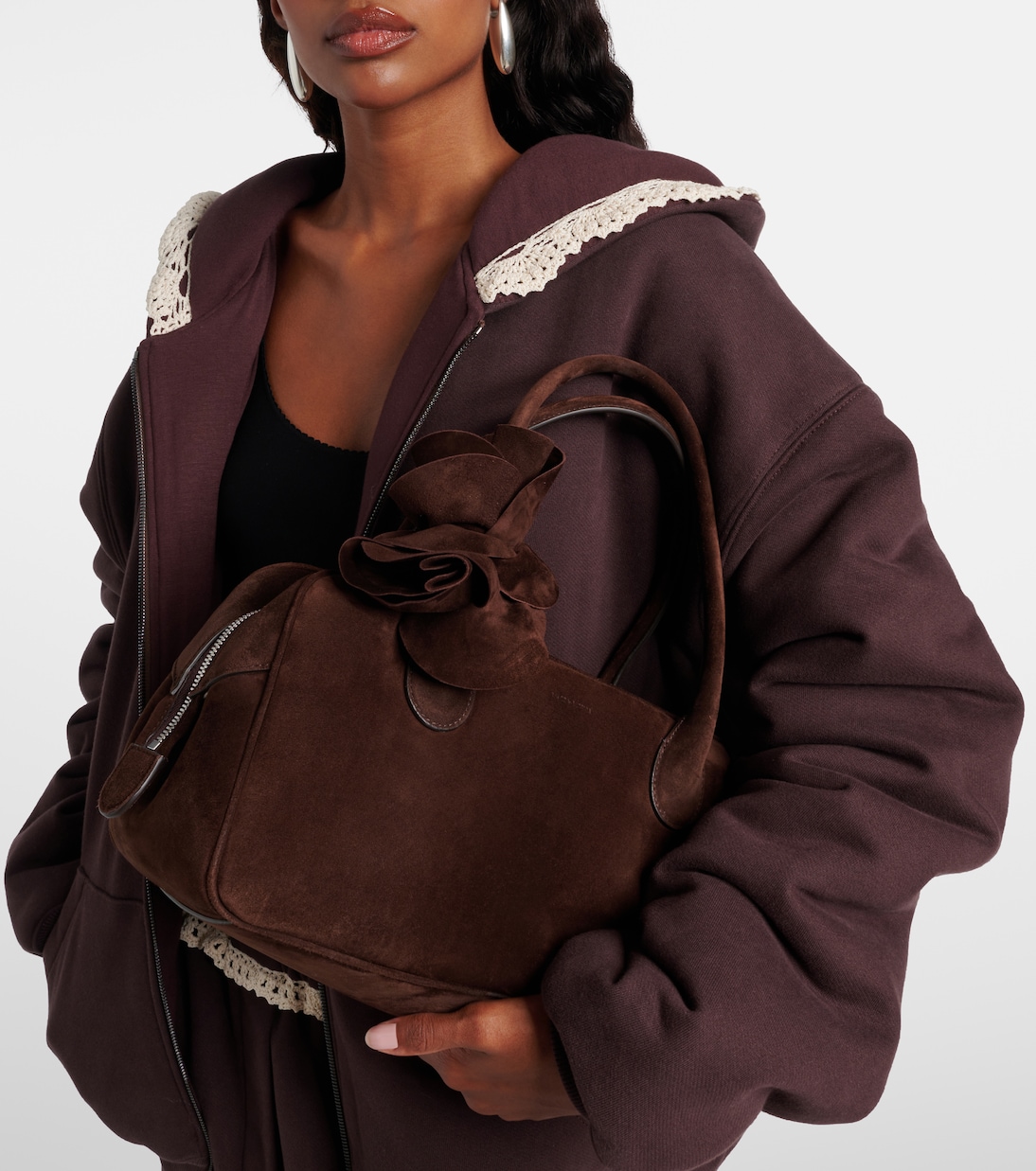 Tote Brigitte aus Veloursleder | Magda Butrym