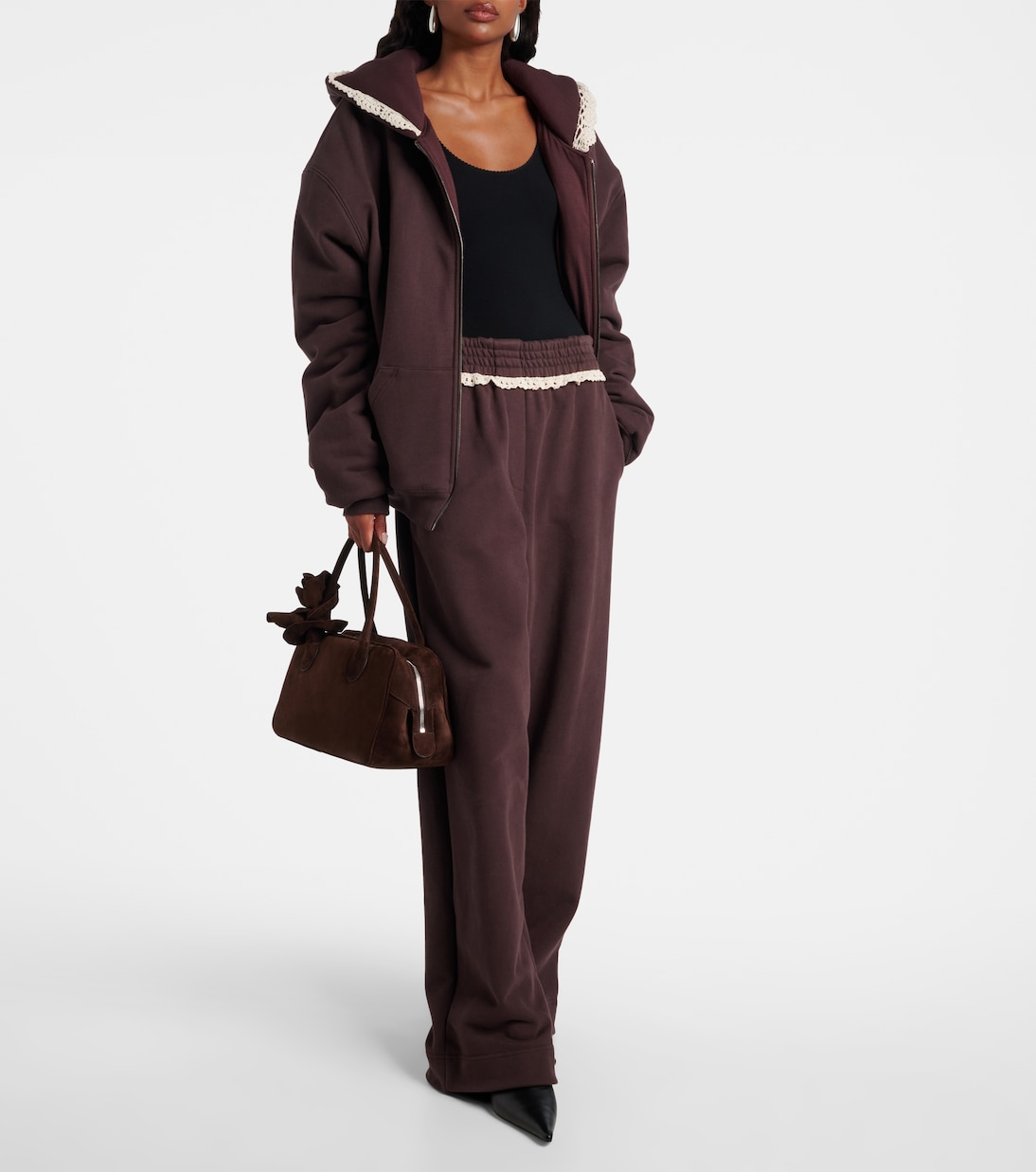 Tote Brigitte aus Veloursleder | Magda Butrym