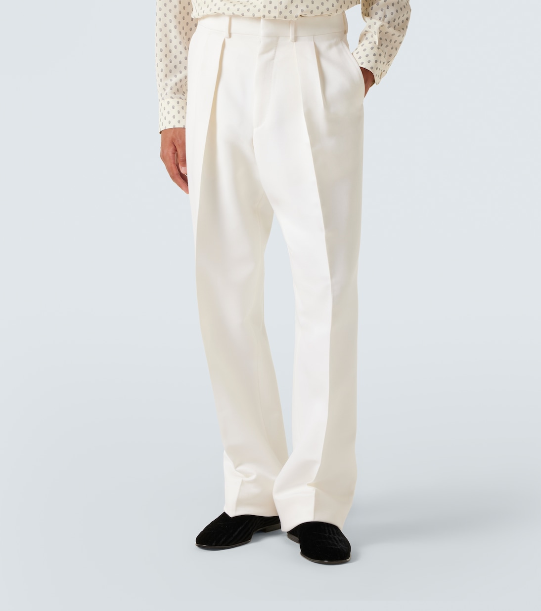 Wool and silk suit pants | Tom Ford