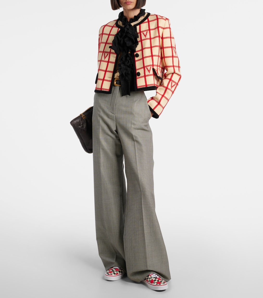 and Vans VLogo canvas sneakers | Valentino Garavani