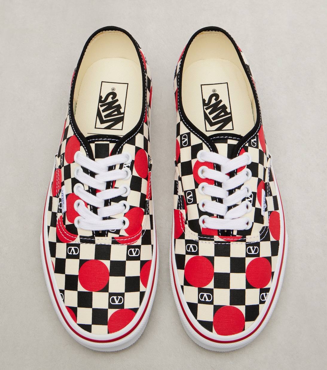 and Vans VLogo canvas sneakers | Valentino Garavani