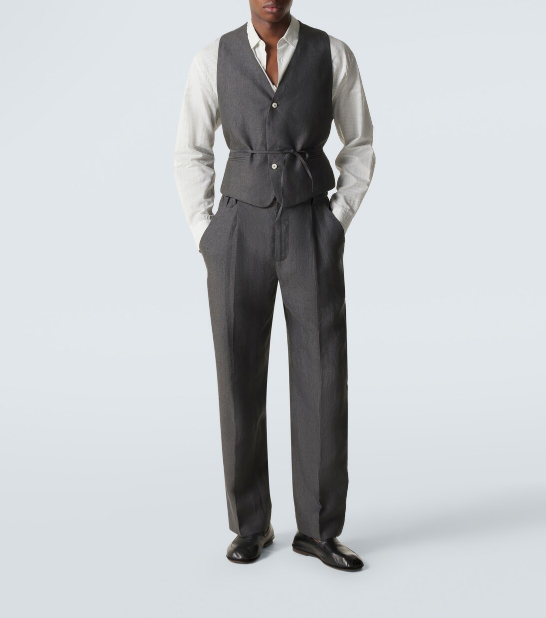 Paysan striped linen vest | Jacquemus