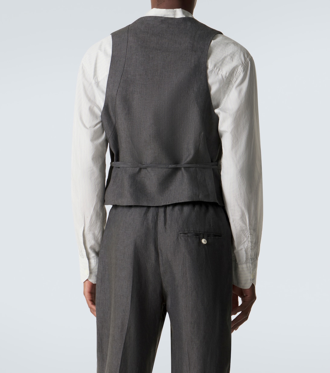 Paysan striped linen vest | Jacquemus