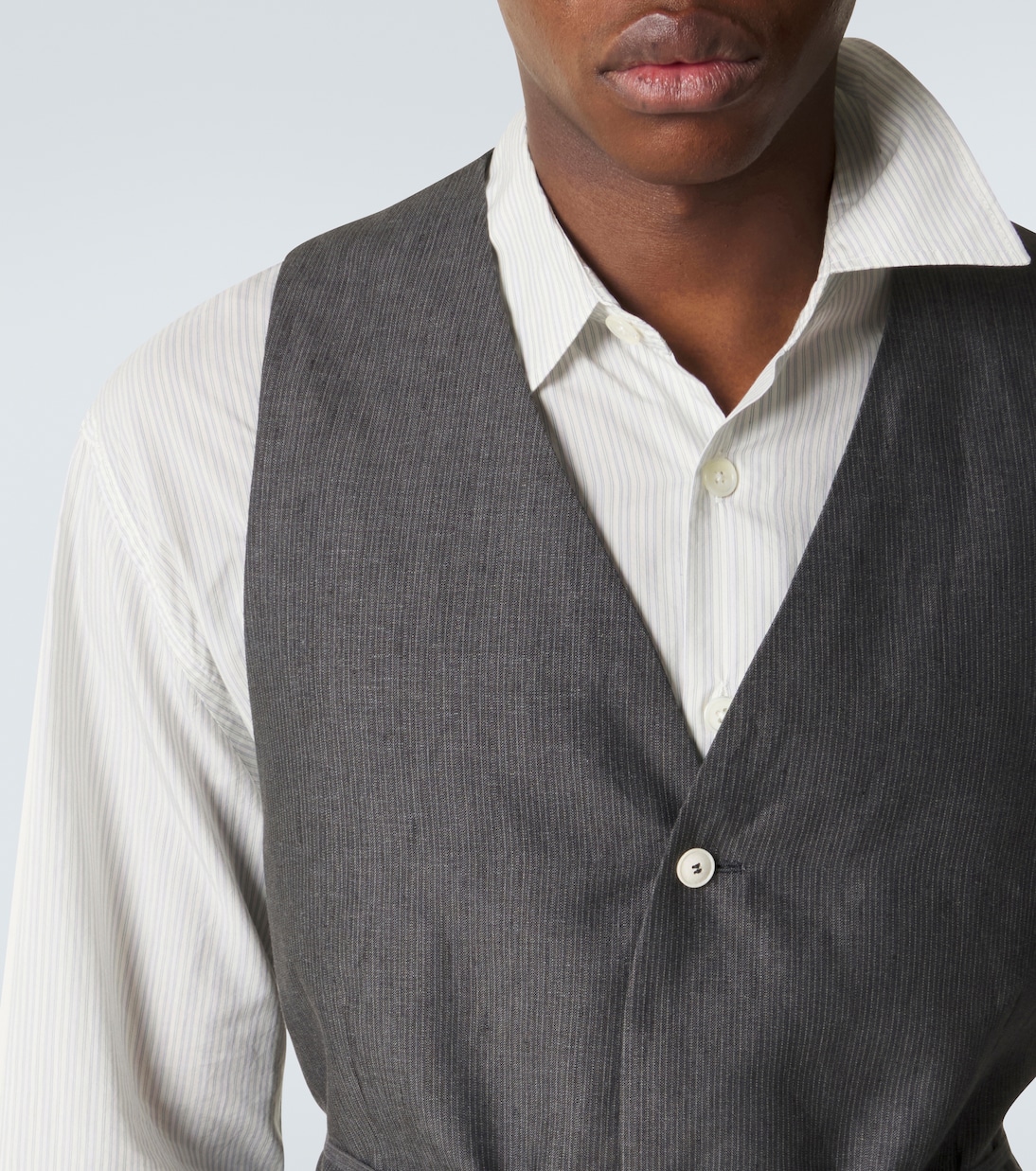 Paysan striped linen vest | Jacquemus