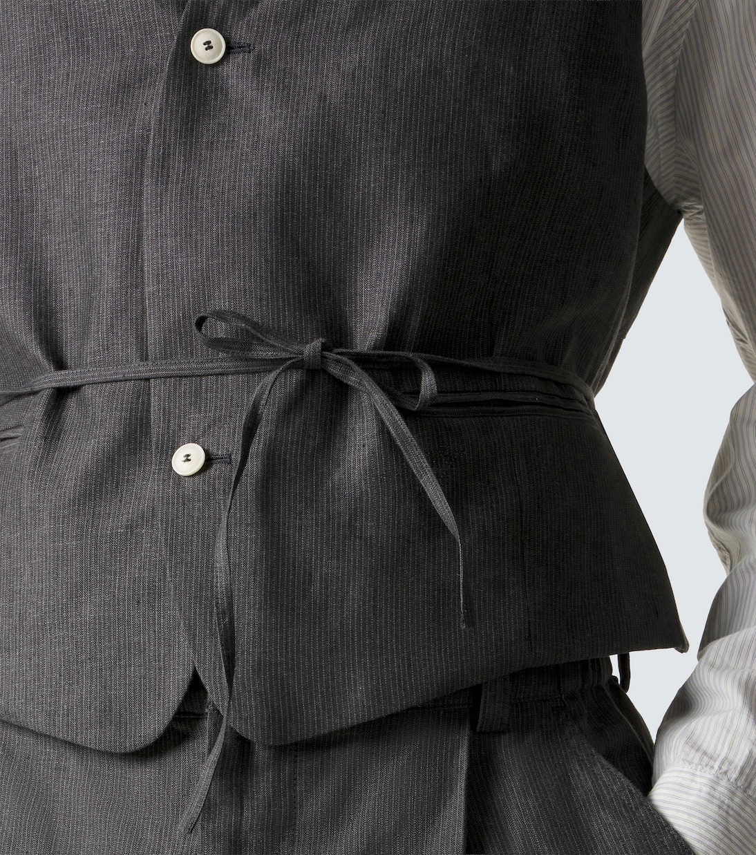 Paysan striped linen vest | Jacquemus