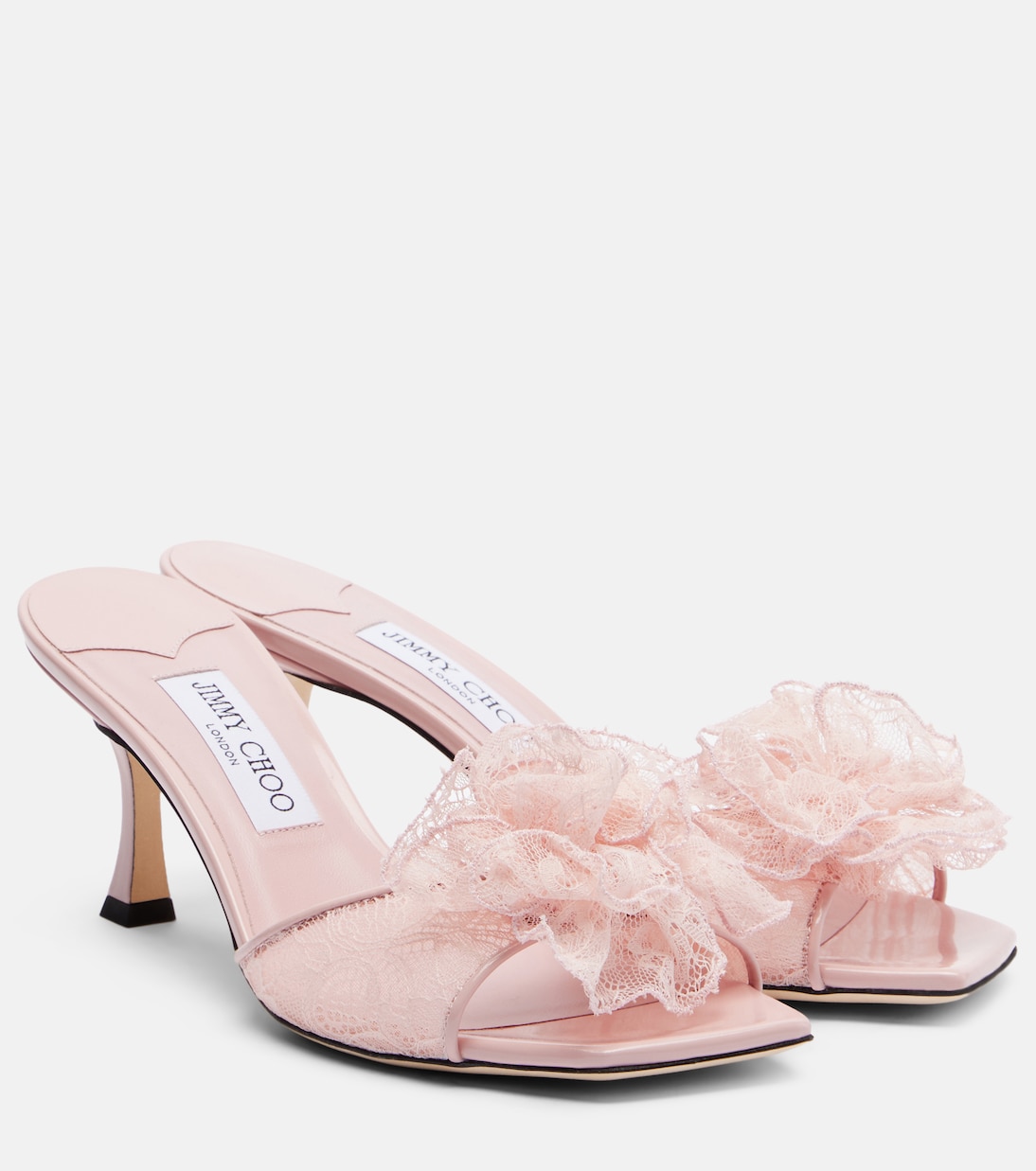 Pantoletten Skye Corsage aus Spitze | Jimmy Choo