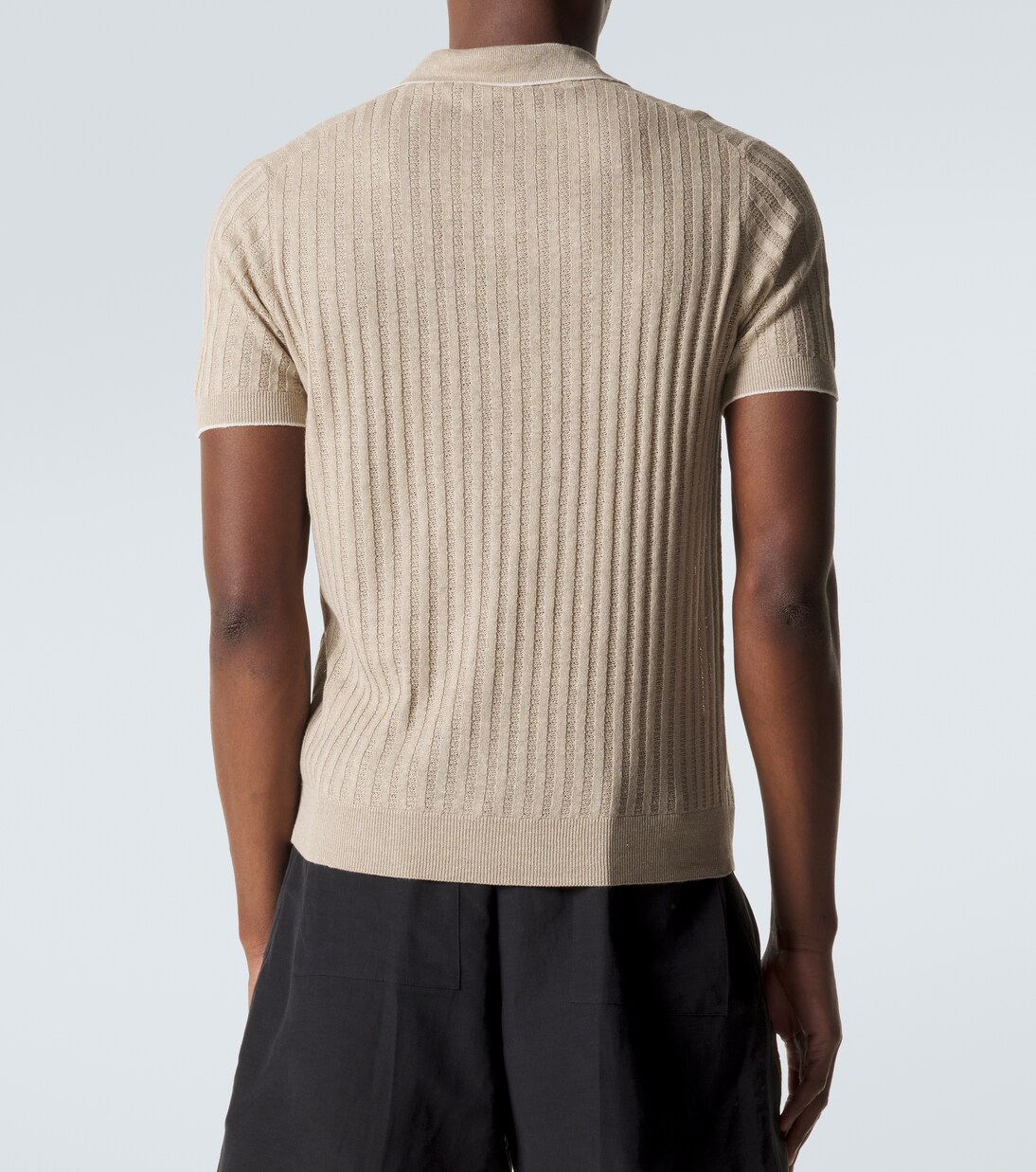 Polohemd Soul aus Leinen und Baumwolle | Fedeli