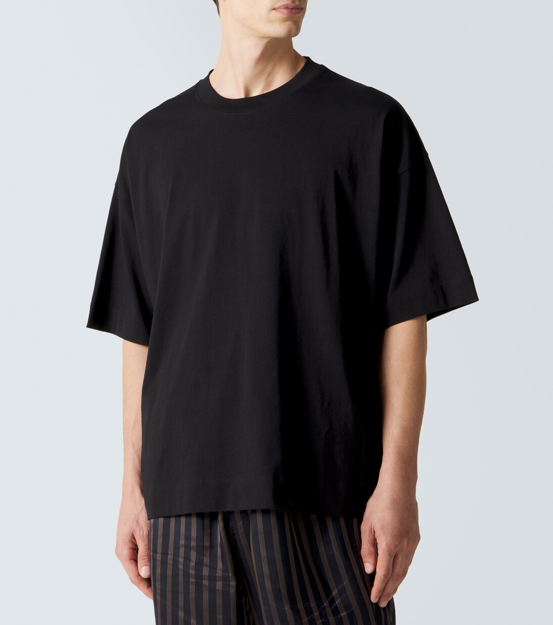 T-shirt oversize in jersey di cotone | Dries Van Noten