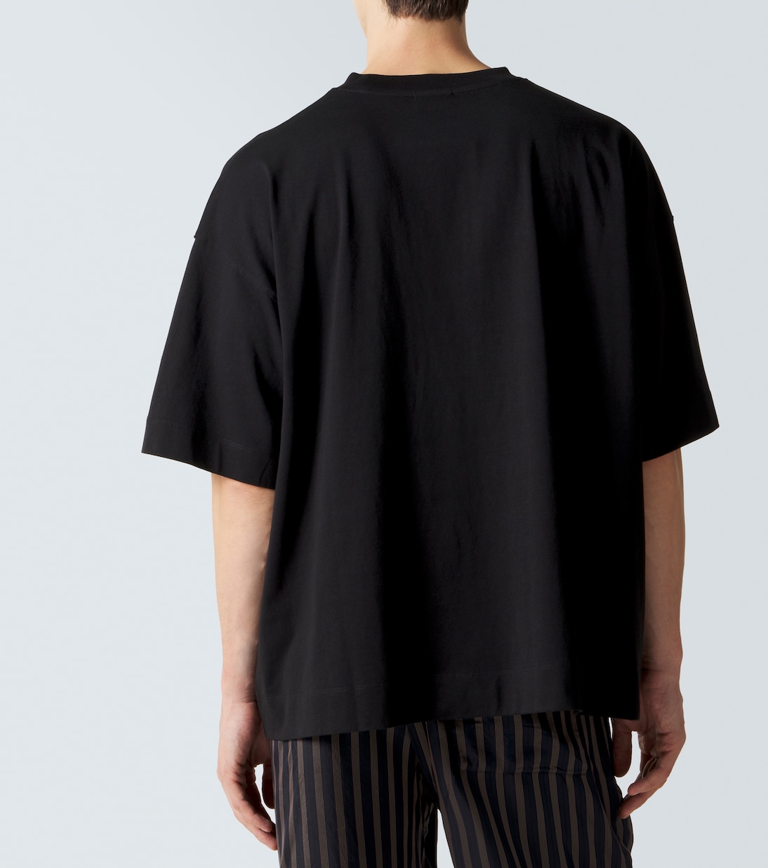 T-shirt oversize in jersey di cotone | Dries Van Noten