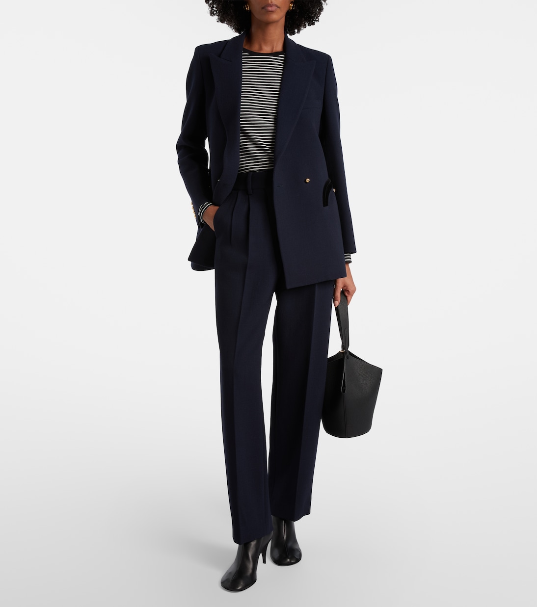 Pantaloni regular Resolute in lana vergine | Blazé Milano