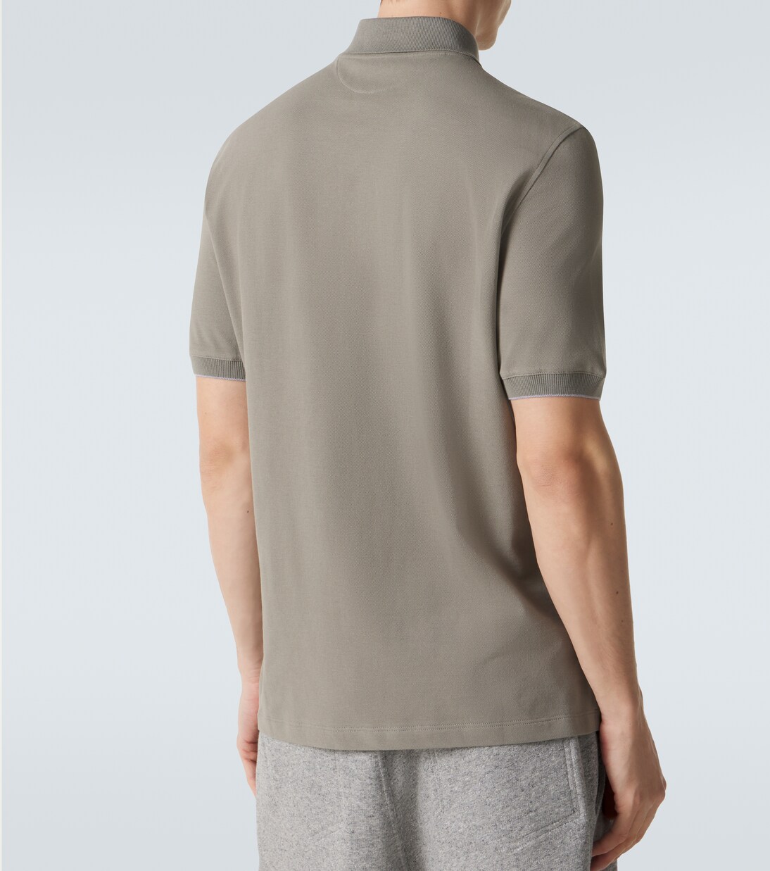 Polo en piqué de coton | Brunello Cucinelli