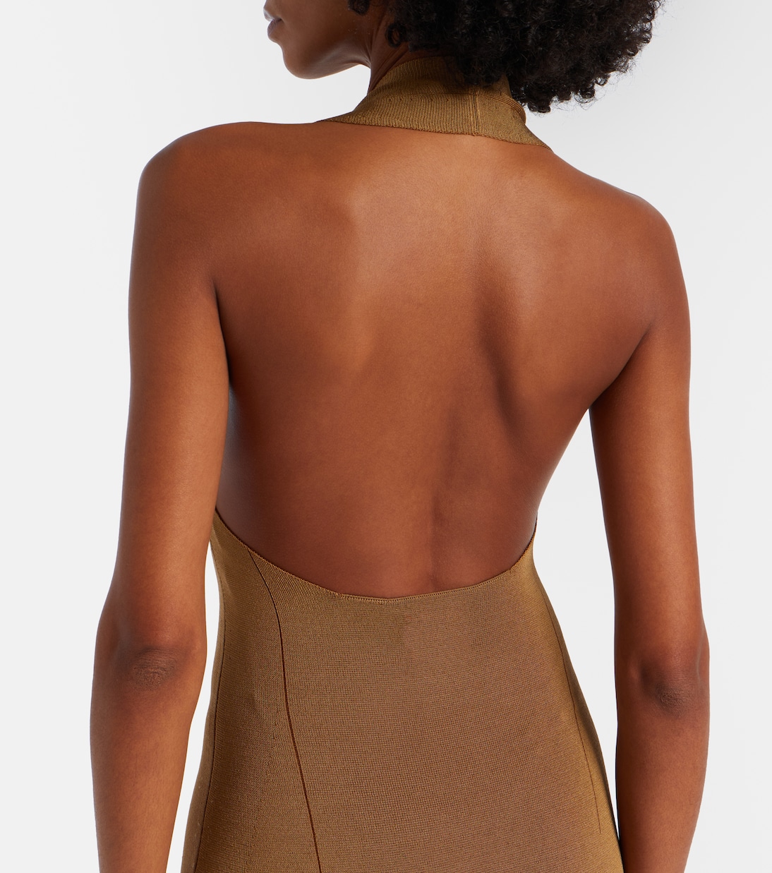 Mahi halterneck maxi dress | Khaite