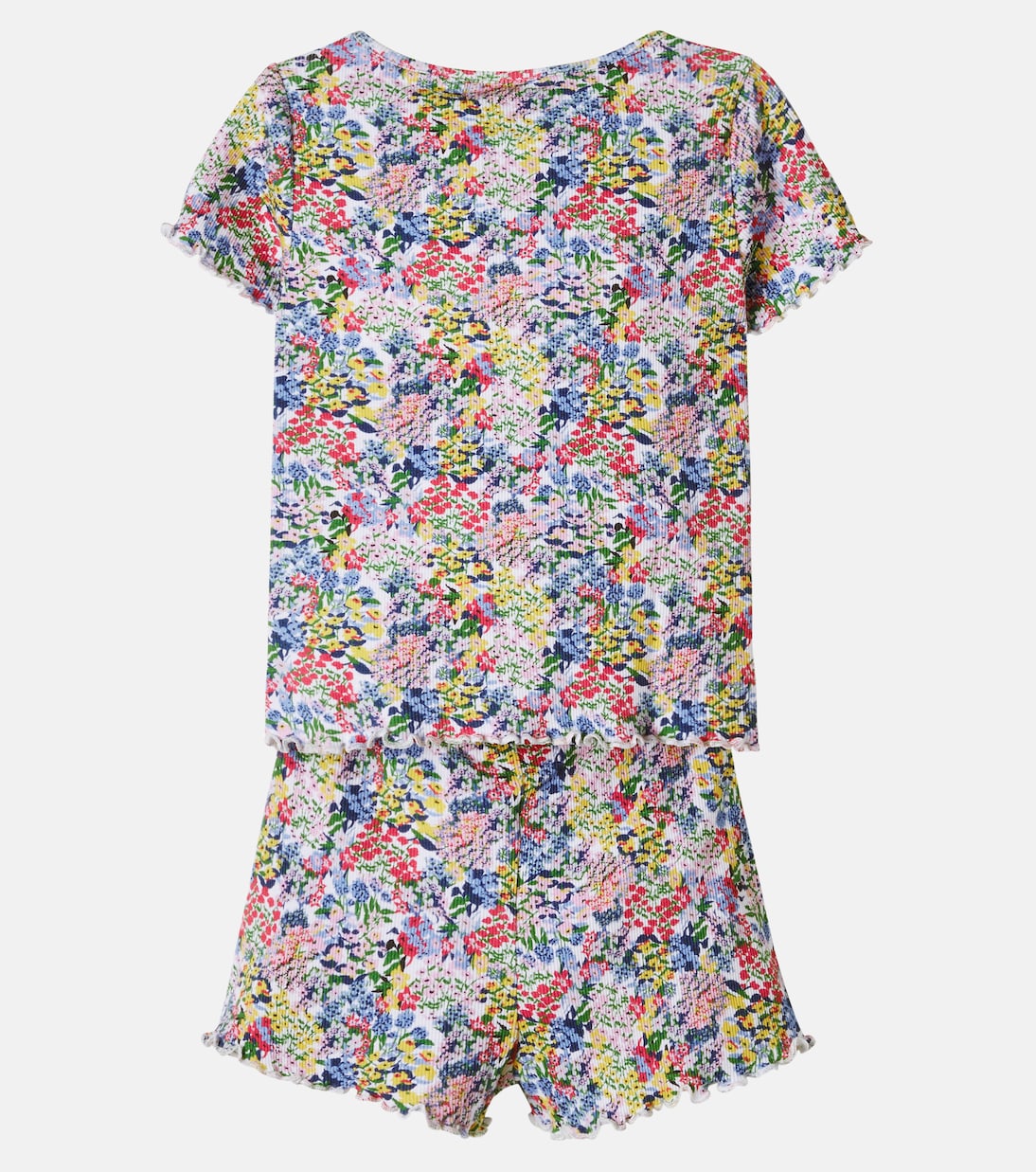 Floral cotton T-shirt and shorts set | The New Society