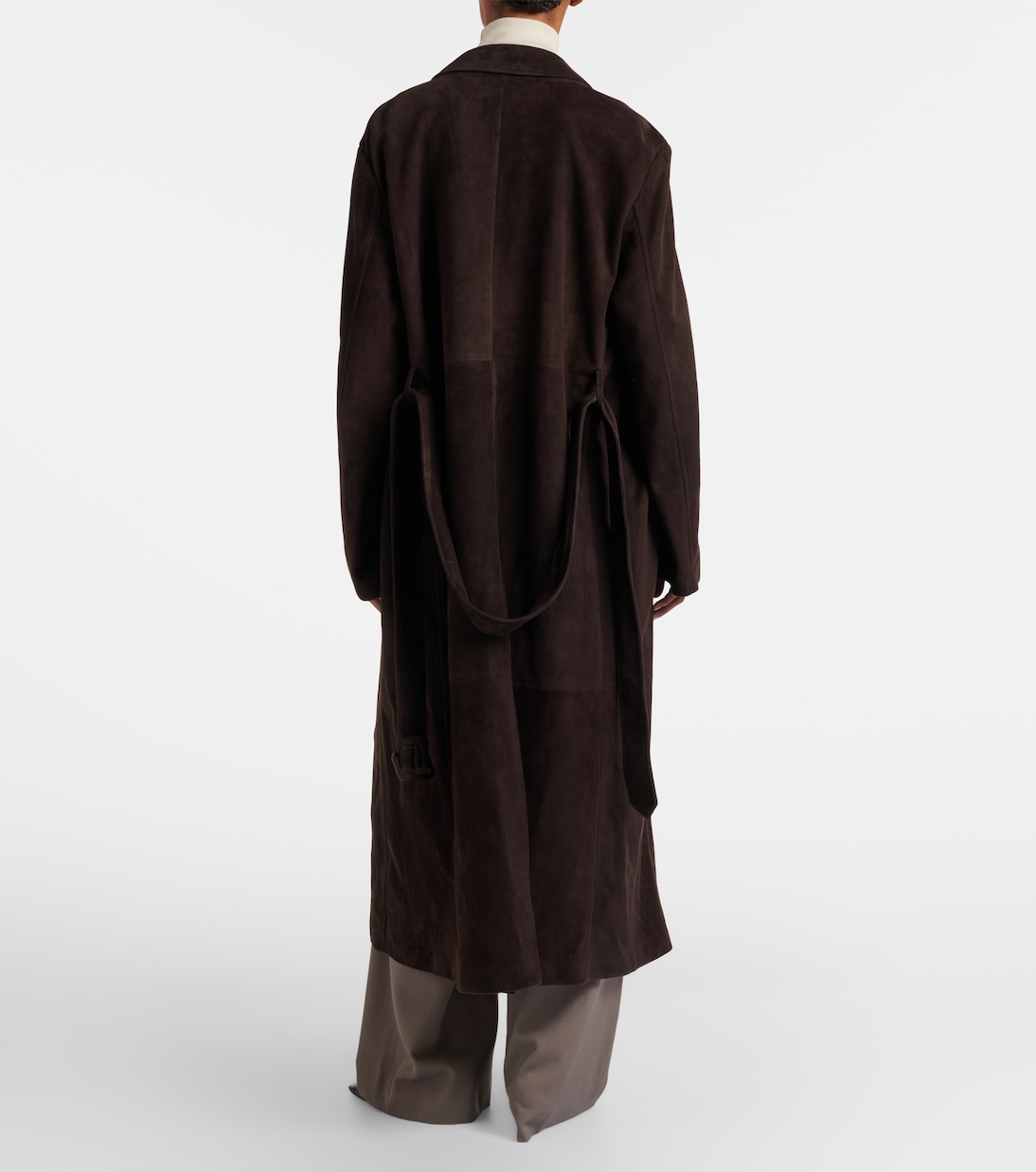 Kendra suede coat | The Row