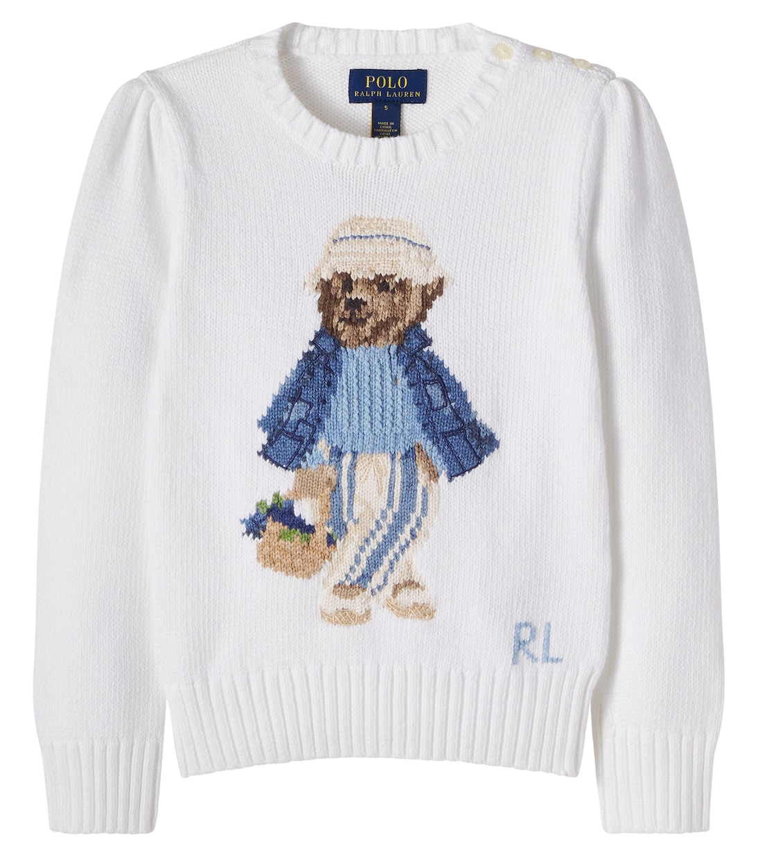 Pull en coton Polo Bear | Polo Ralph Lauren Kids