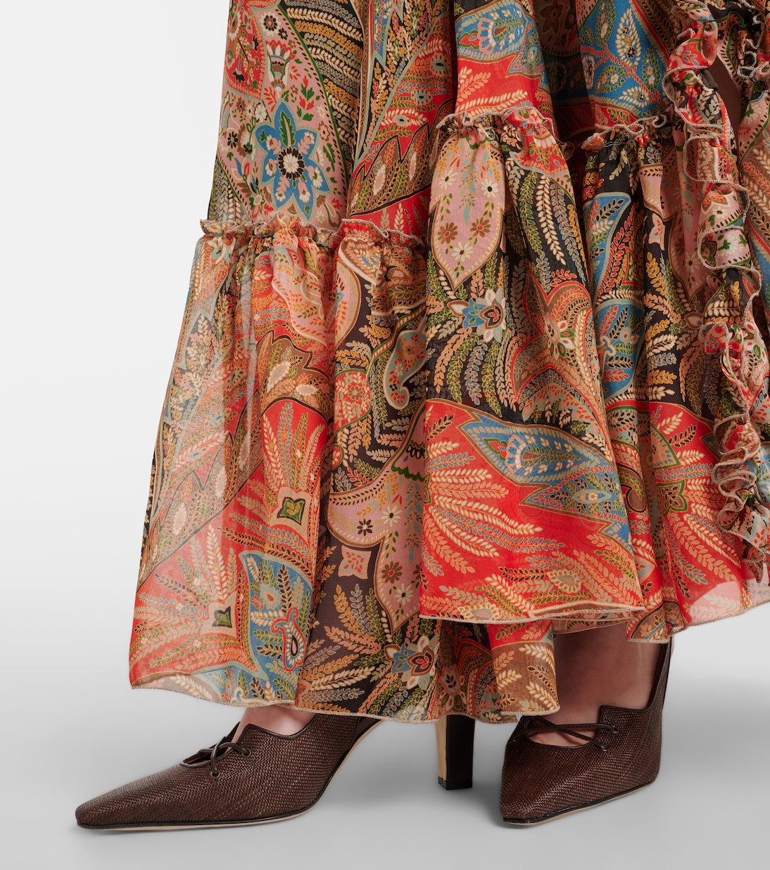 Montbalo raffia slingback pumps | Manolo Blahnik