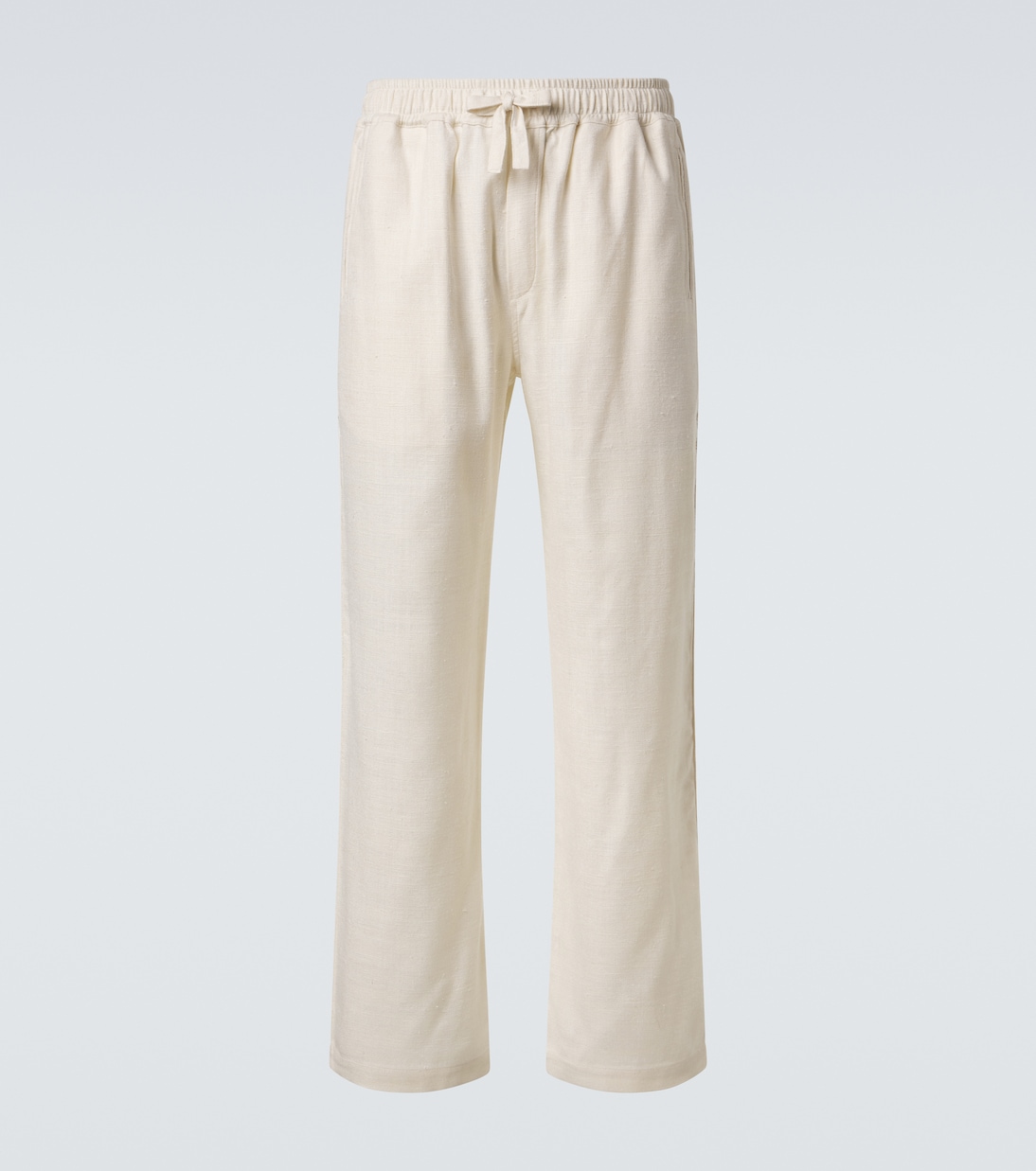 Silk straight pants | Saman Amel